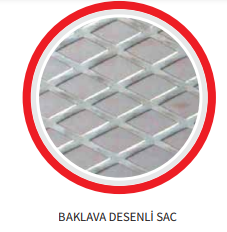 GÖZYAŞI DESENLİ – BAKLAVA DESENLİ SAC -BURSA PROFİL®